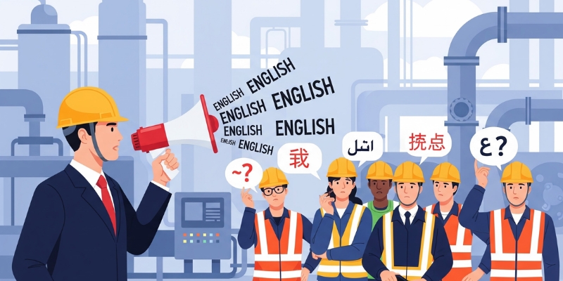 Over-reliance on English-Only Communication in High-Risk Industries